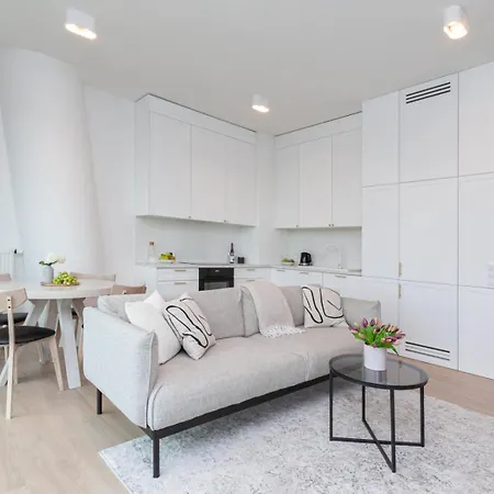 Appartement Apartly - Hanza Tower View, Parking, Pool, Sauna Szczecin