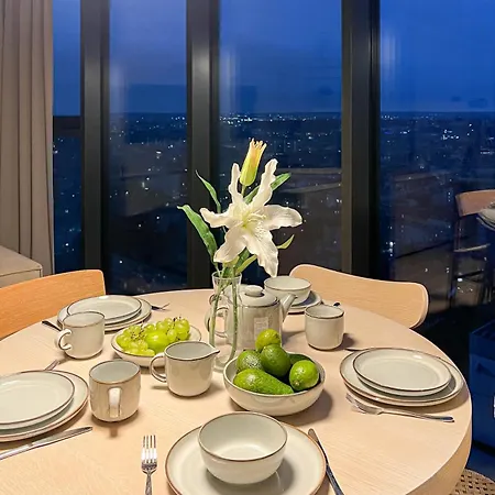 Appartement Apartly Hanza Tower View I Pool, Sauna, Jacuzzi & Parking Szczecin