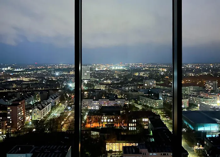 Apartly - Hanza Tower View, Parking, Pool, Sauna * Štetín