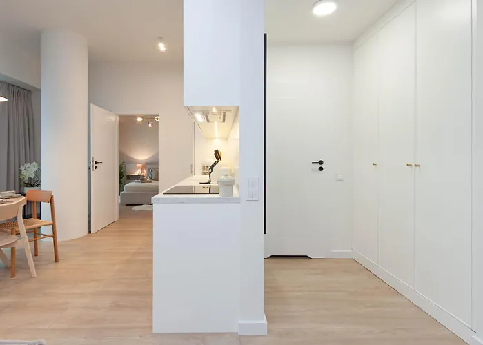 Apartly - Hanza Tower View, Parking, Pool, Sauna Apartmán Štetín